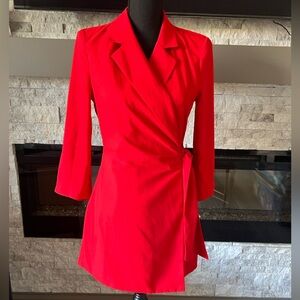 Zara size Medium red skirt dress